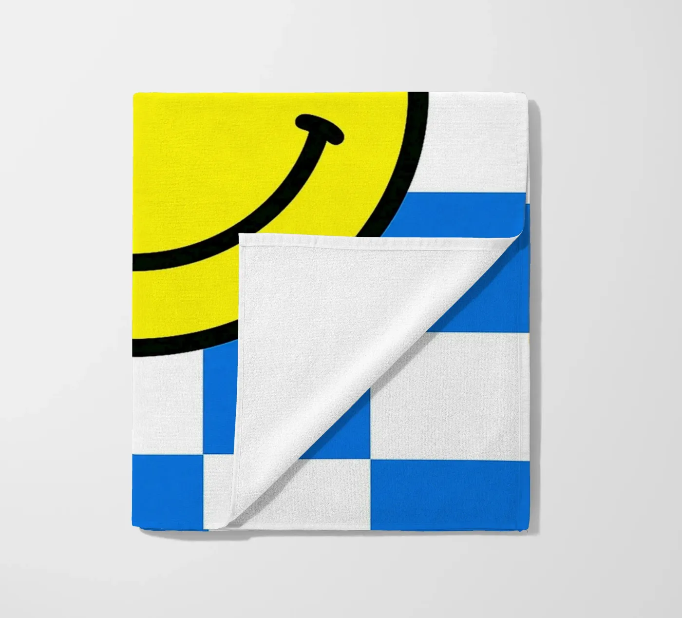 smiling face strandhanddoek van PitaraS