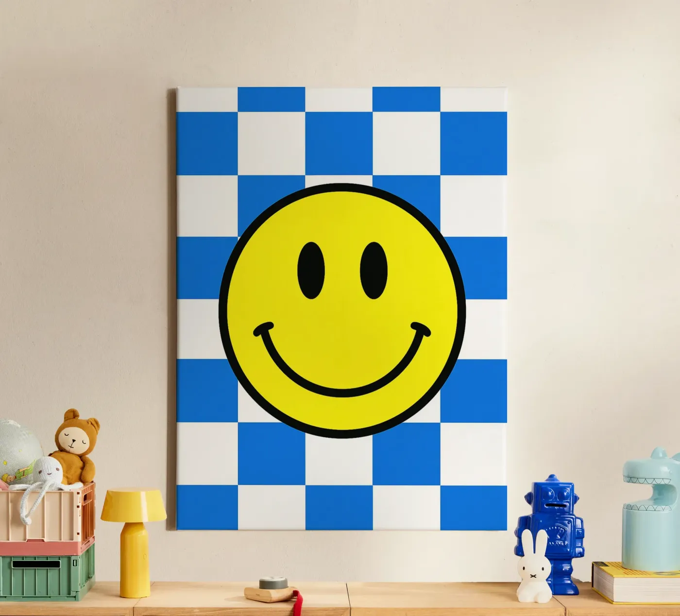 smiling face canvas by PitaraS
