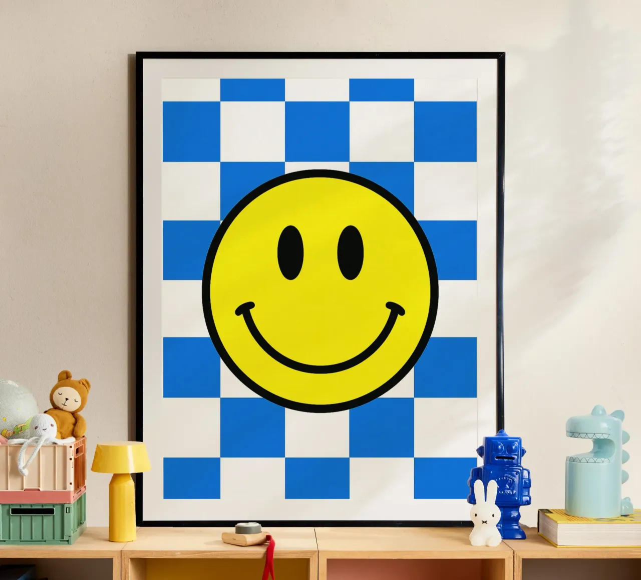 smiling face poster by PitaraS