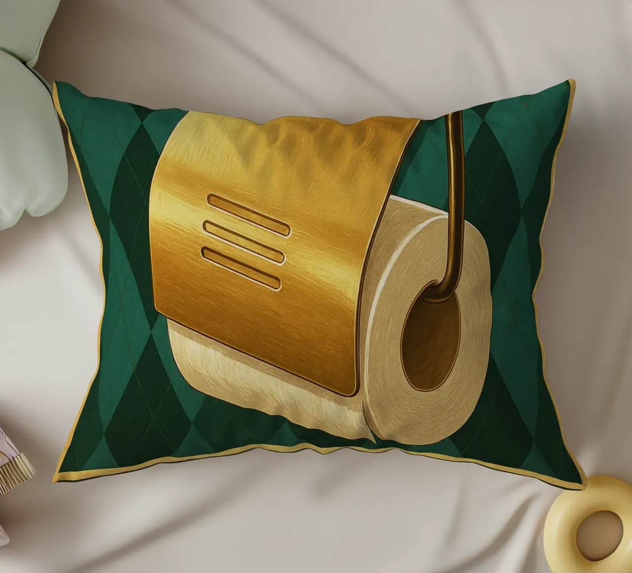 Papper per WC They See Me Rollin cuscino da PitaraS