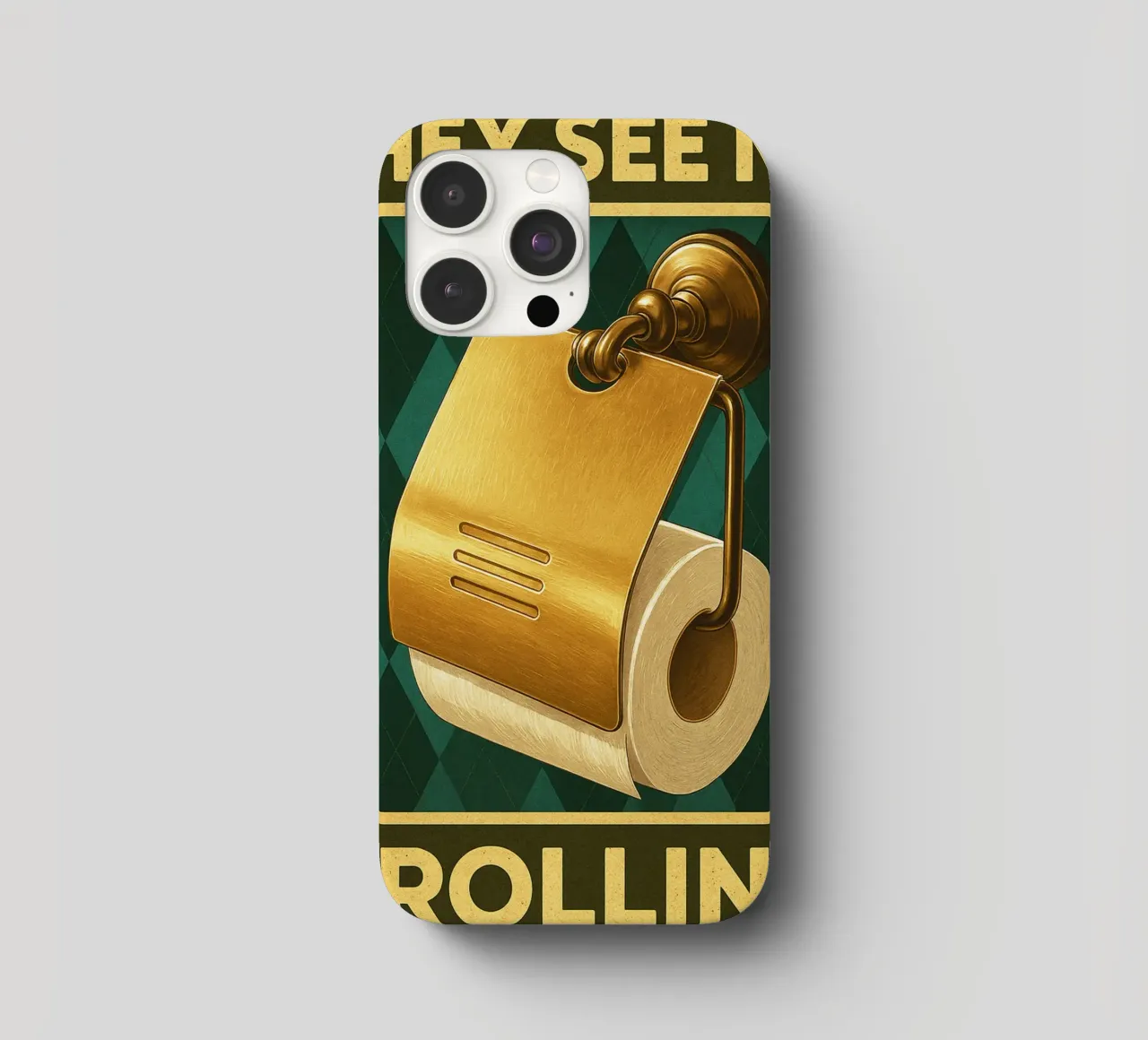 Papper per WC They See Me Rollin cover iphone da PitaraS
