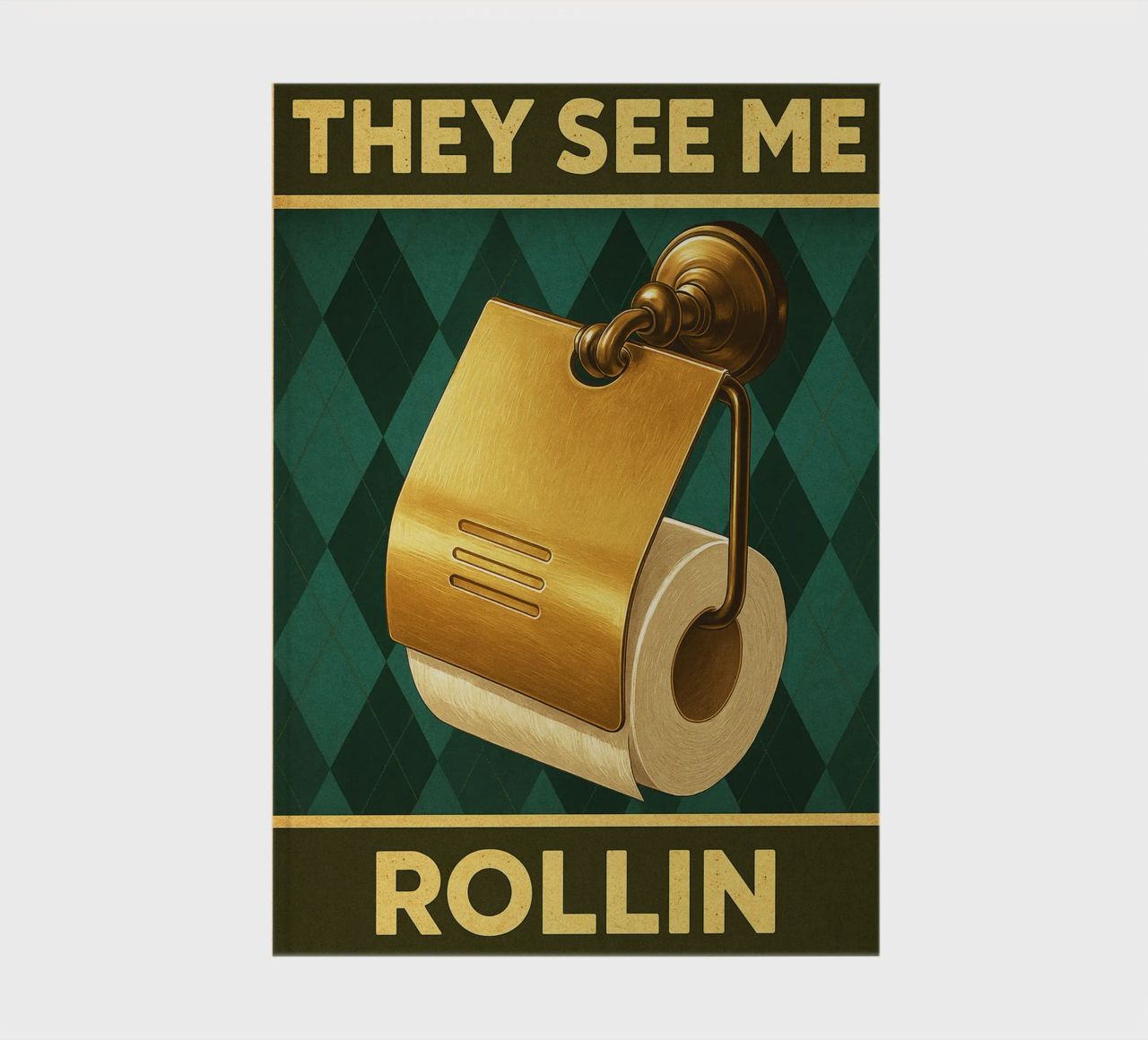 Papper per WC They See Me Rollin diario da PitaraS