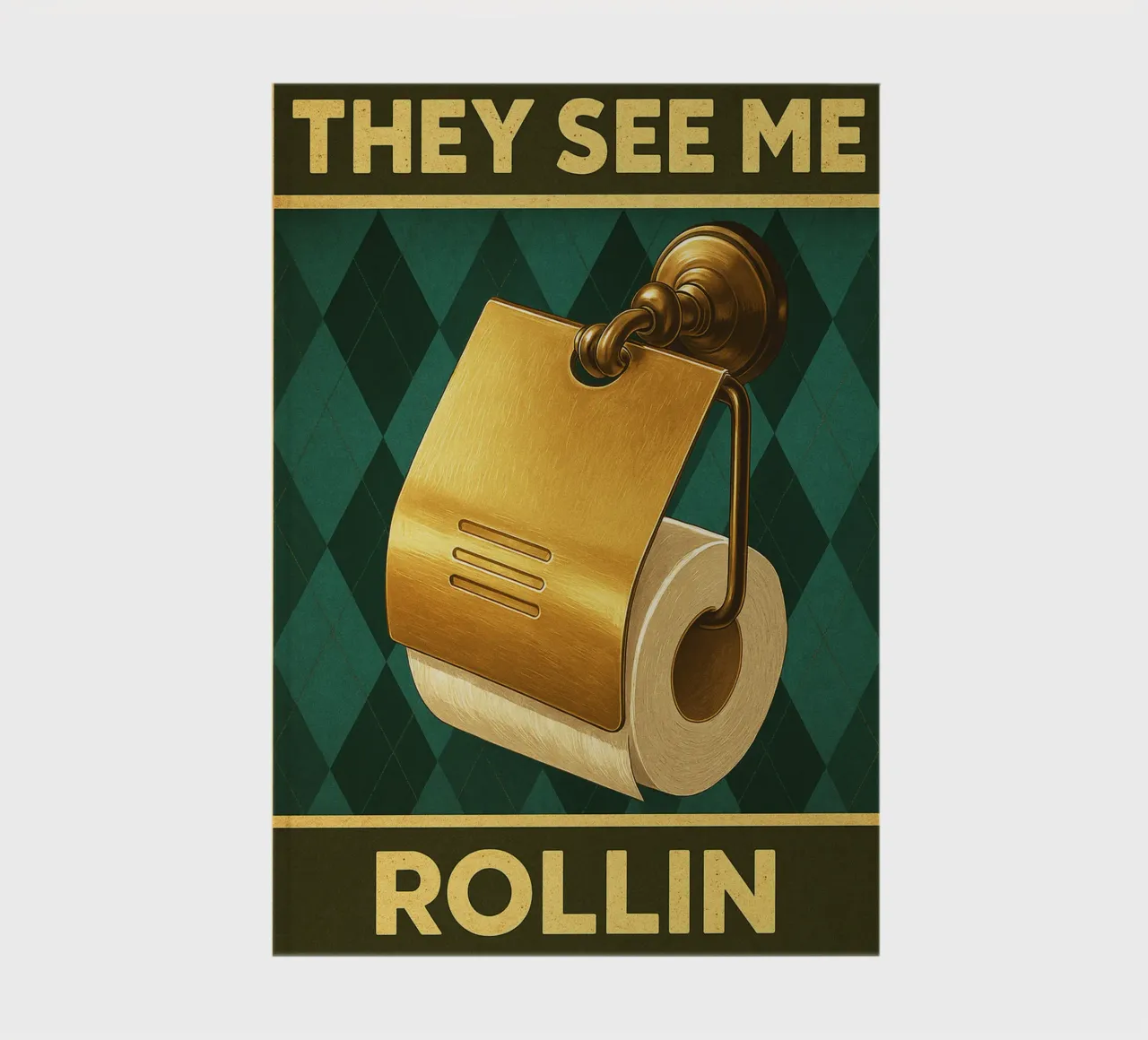 Papper per WC They See Me Rollin diario da PitaraS