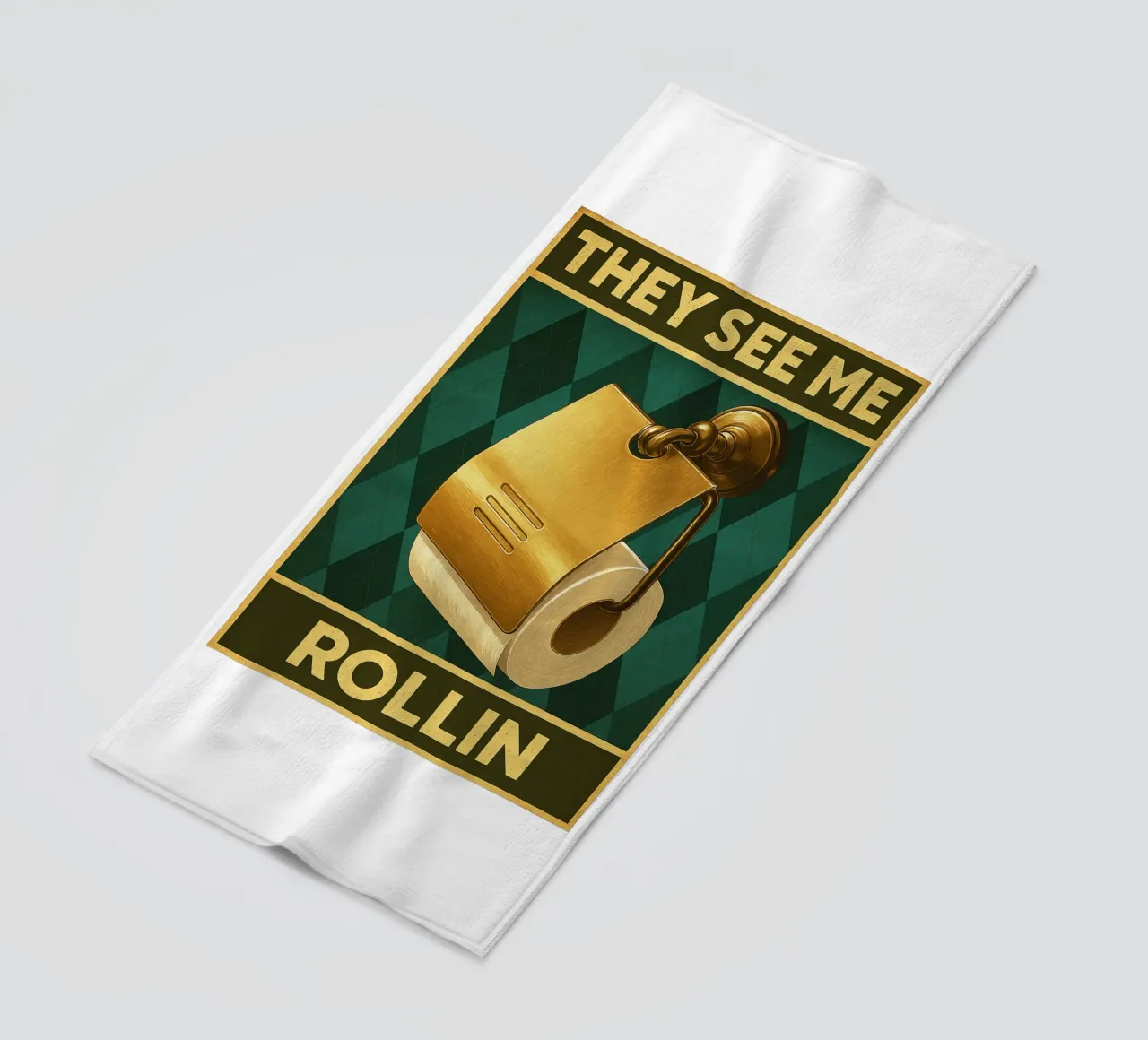 Papper per WC They See Me Rollin telo mare da PitaraS