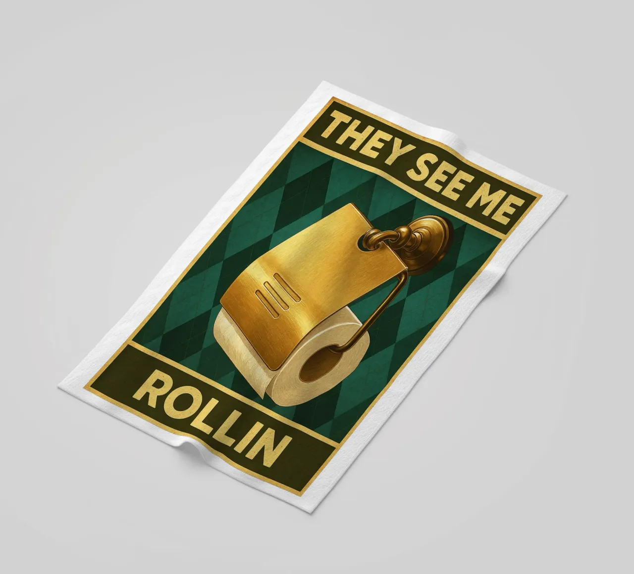 Papper per WC They See Me Rollin telo mare da PitaraS