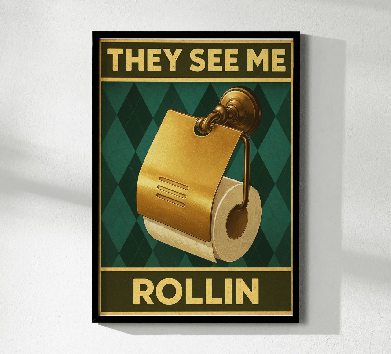 Papper per WC They See Me Rollin carta hahnemühle da PitaraS