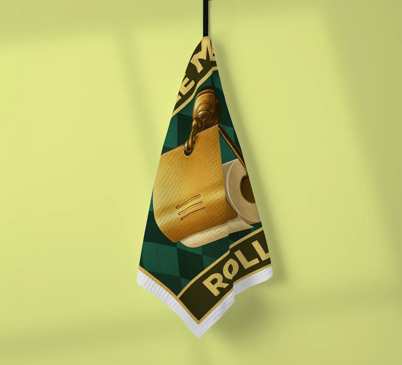 Papper per WC They See Me Rollin canovaccio da cucina da PitaraS