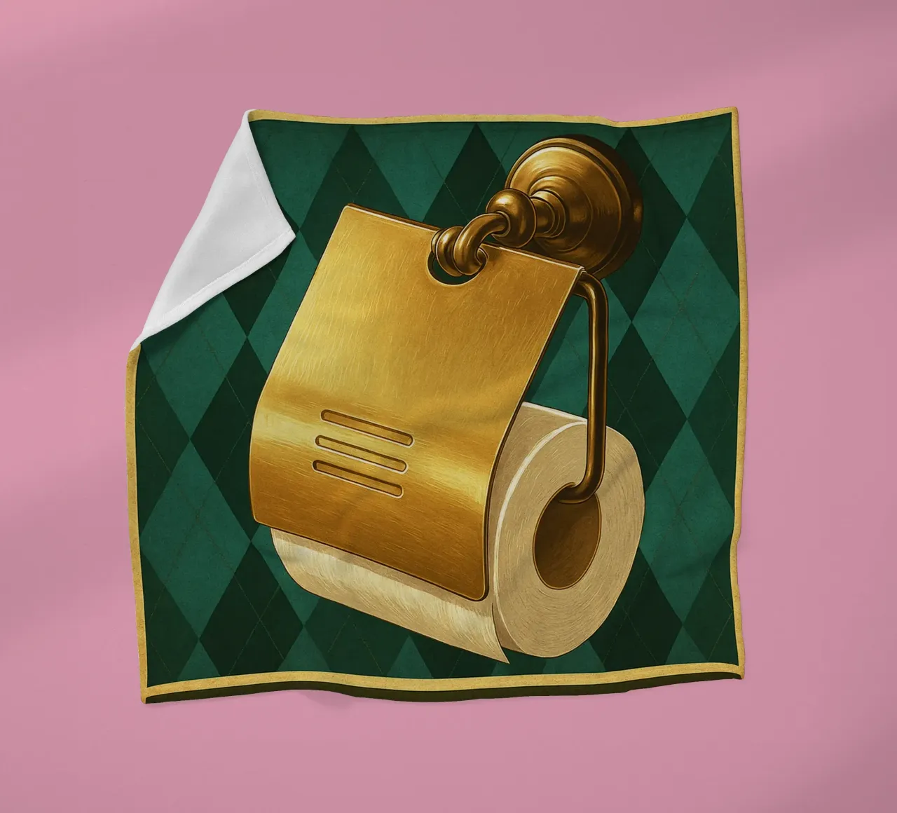 Papper per WC They See Me Rollin coperta in pile da PitaraS