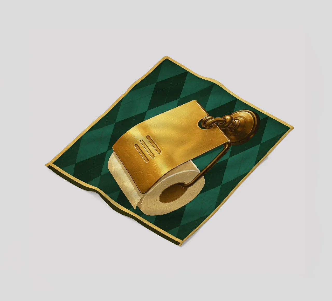 Papper per WC They See Me Rollin coperta in pile da PitaraS