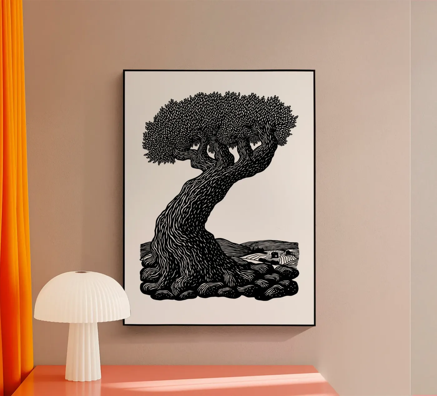 The Ancient Olive plexiglass da Indigo Rain