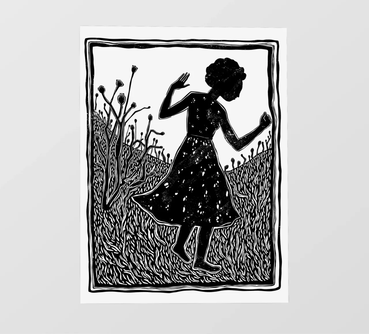 She Dances in Silence telo in pvc da Indigo Rain