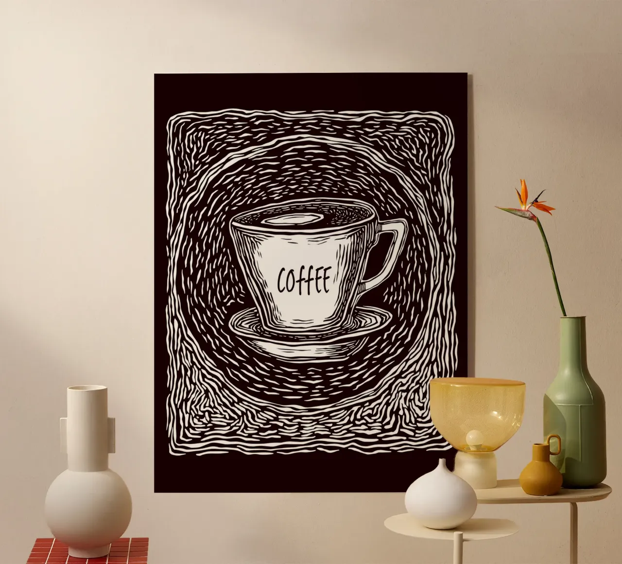 The Daily Grind plexiglass da Indigo Rain