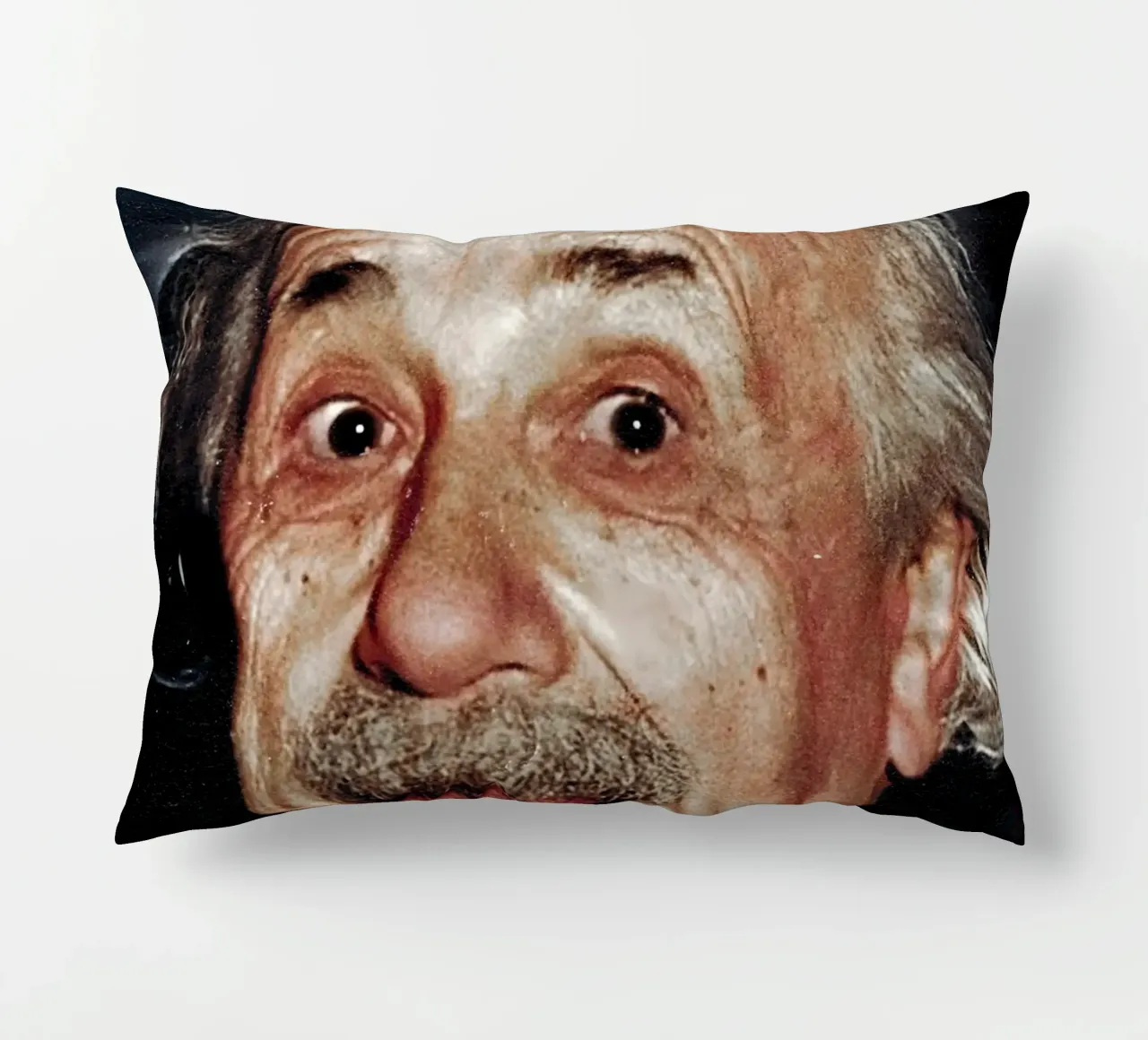 Albert Einstein cuscino da Low poly art