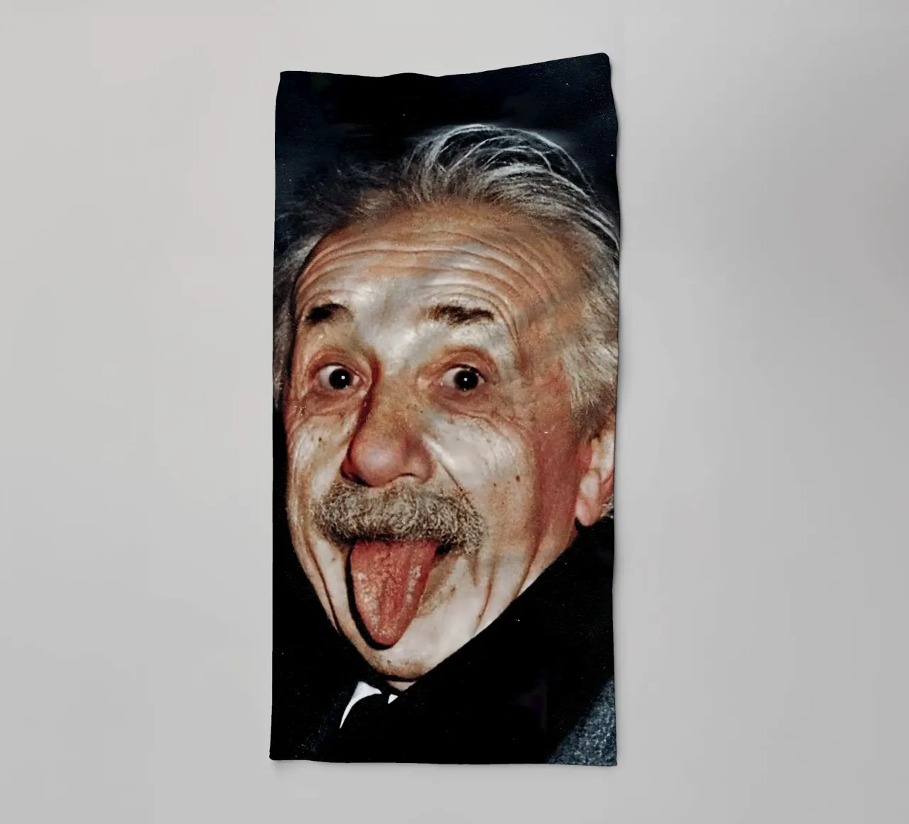Albert Einstein asciugamano da bagno da Low poly art