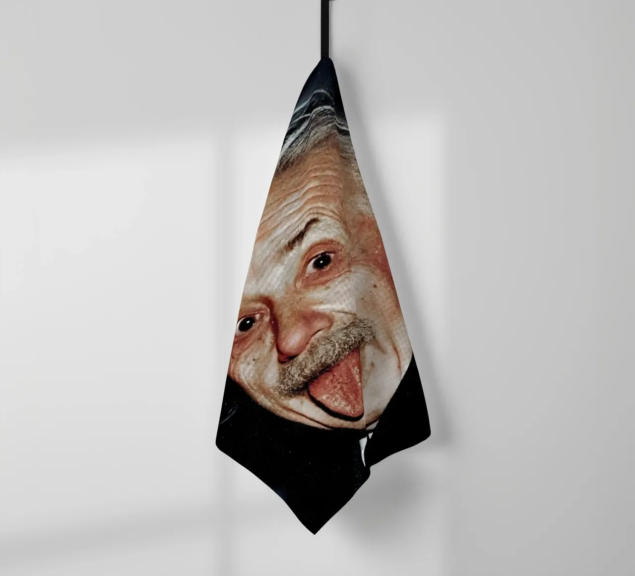 Albert Einstein canovaccio da cucina da Low poly art