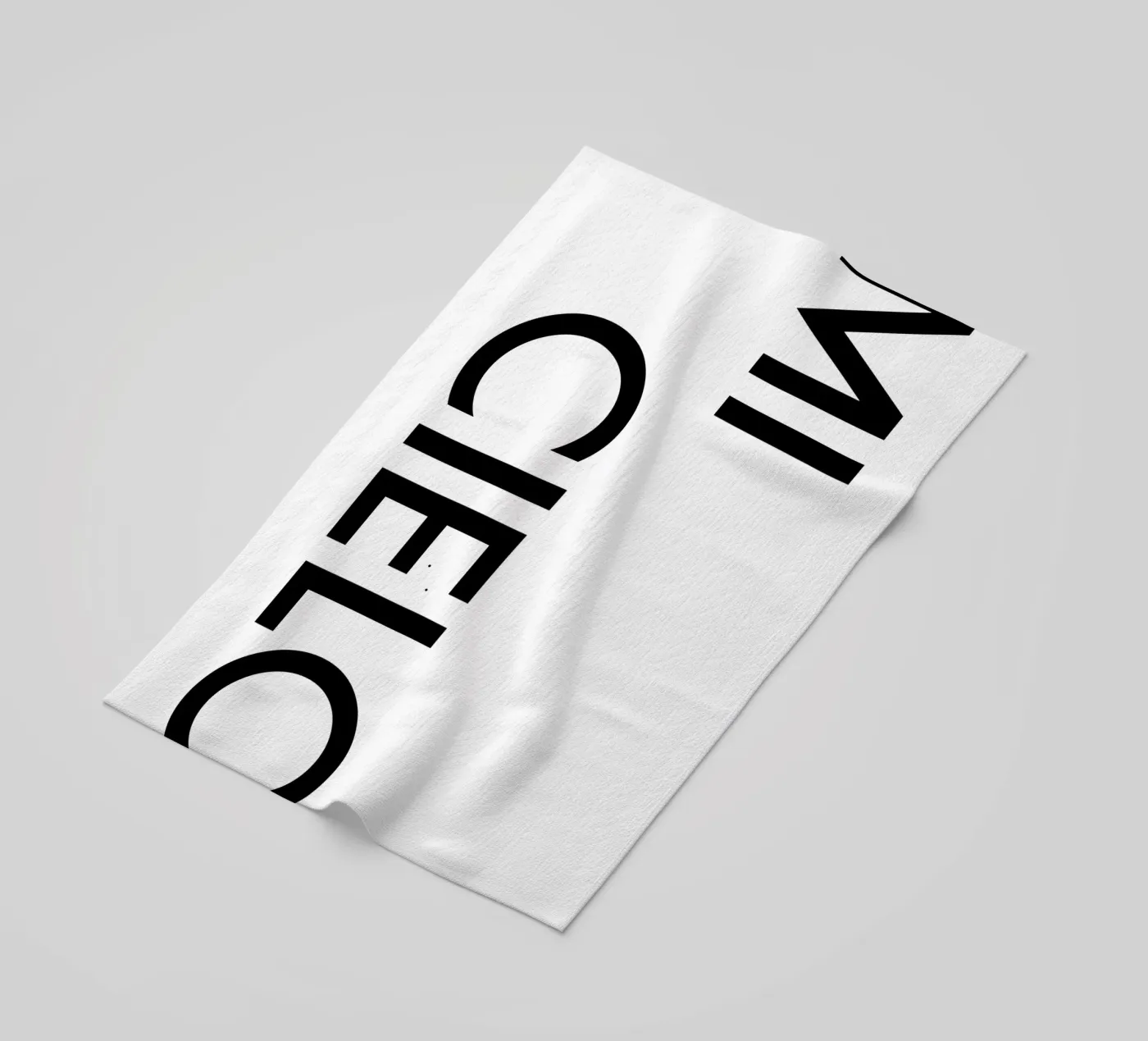 Mi Cielo telo mare da YV TYPOGRAPHY