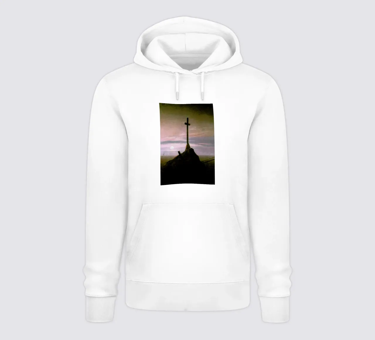 Friedrich - The Cross Beside The Baltic felpa con cappuccio da Vintage by JUNIQE
