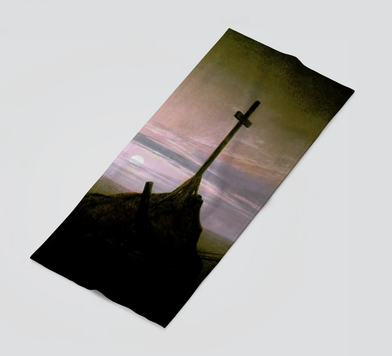 Friedrich - The Cross Beside The Baltic telo mare da Vintage by JUNIQE