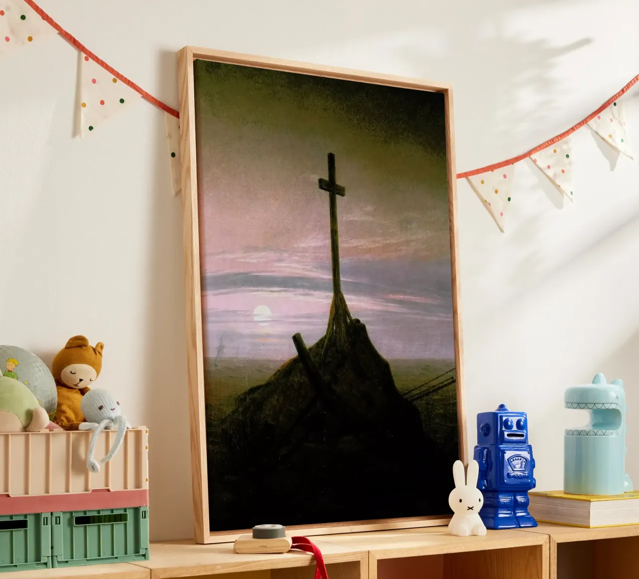 Friedrich - The Cross Beside The Baltic tela da Vintage by JUNIQE