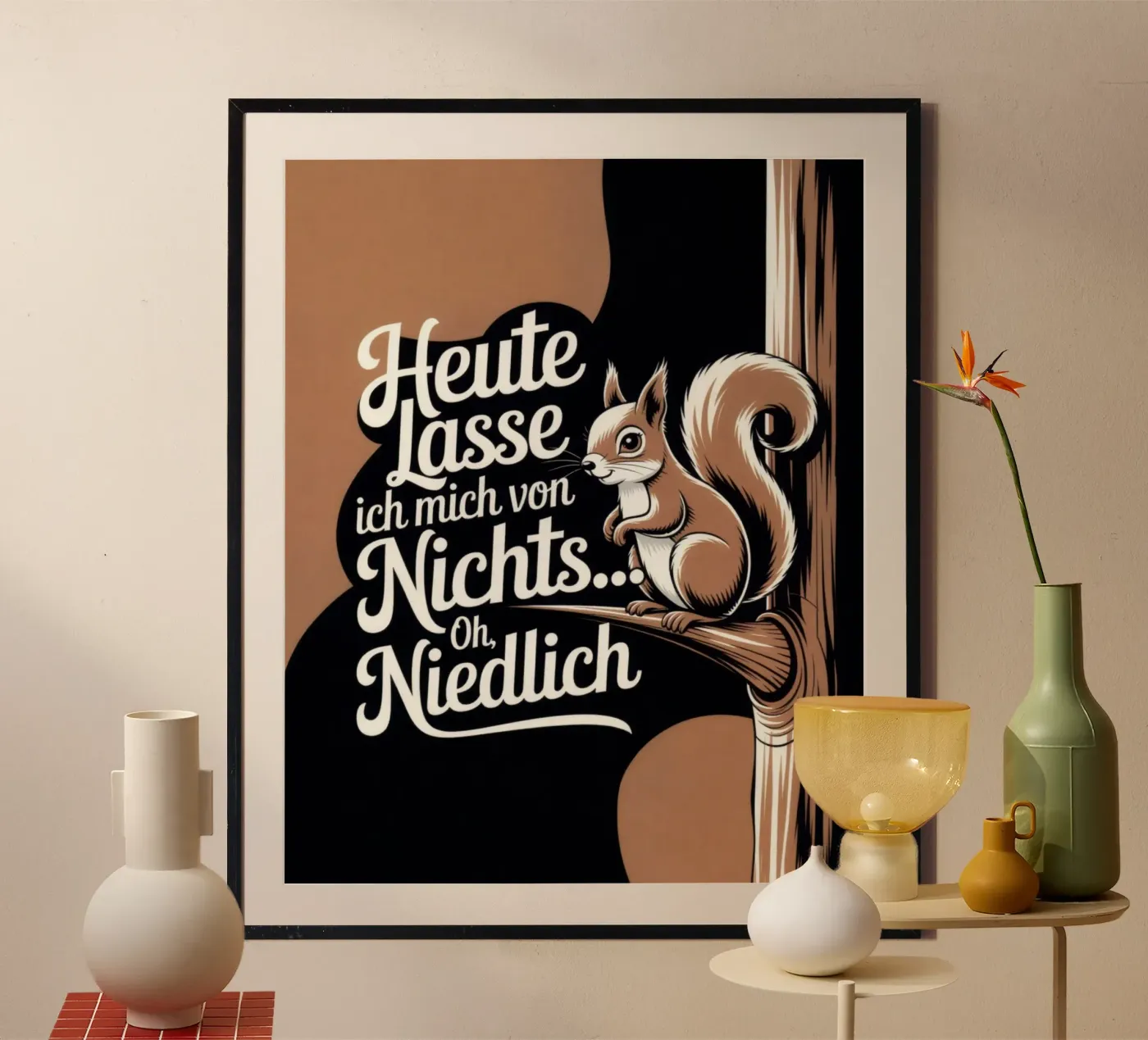 Oh, niedlich poster by Aphorismiker