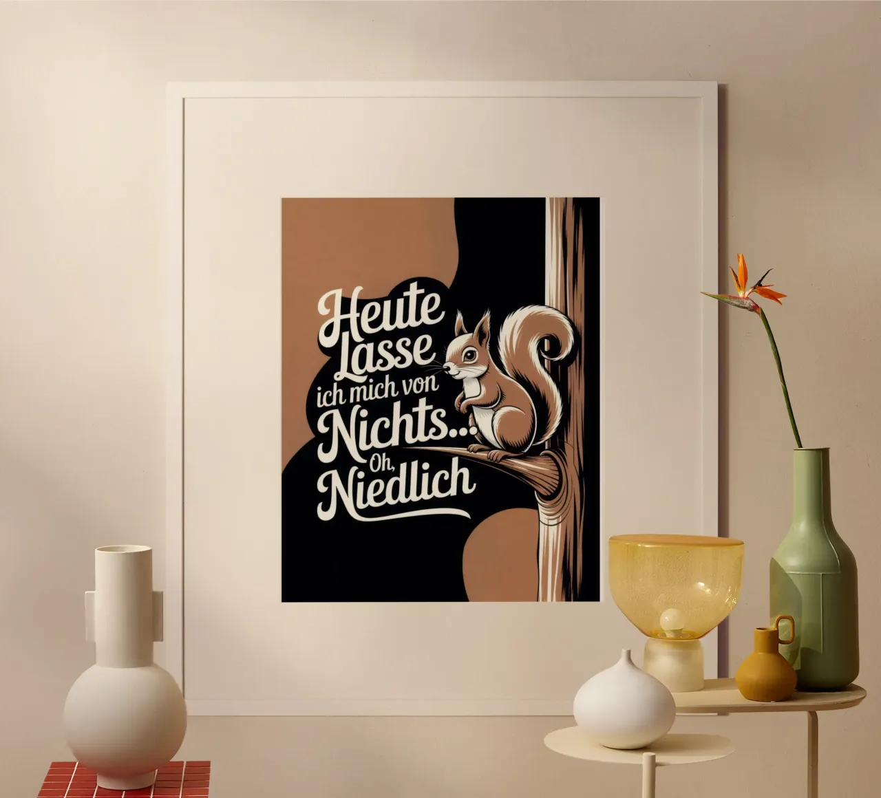 Oh, niedlich poster da Aphorismiker