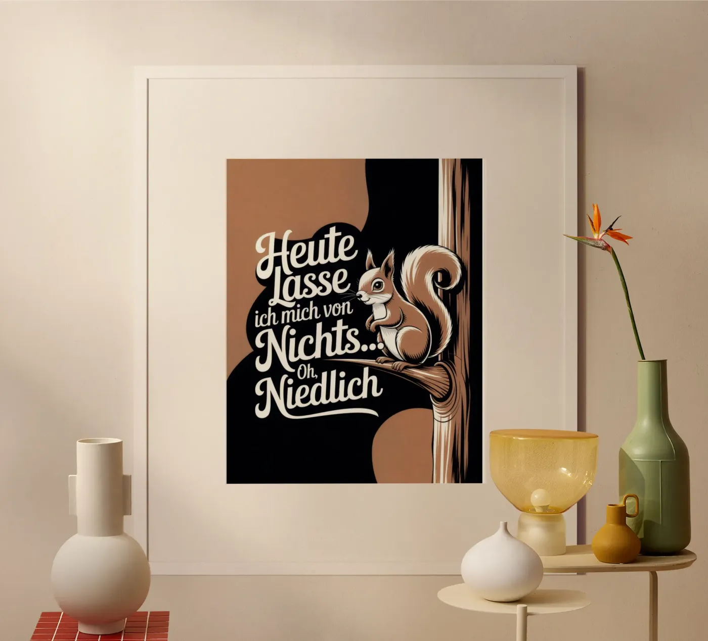 Oh, niedlich poster by Aphorismiker