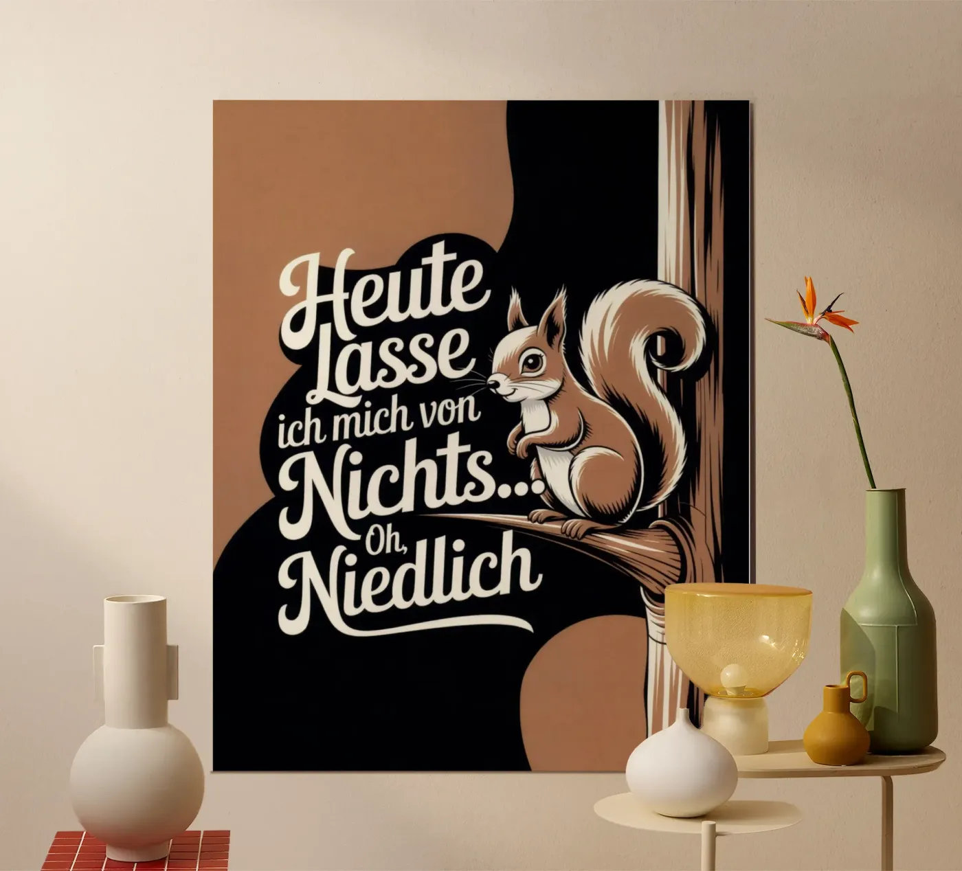 Oh, niedlich poster van Aphorismiker