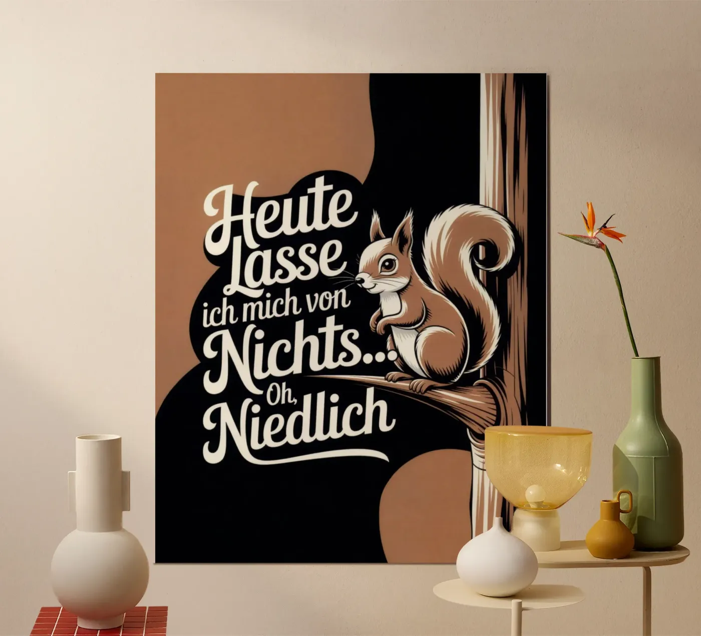Oh, niedlich poster by Aphorismiker