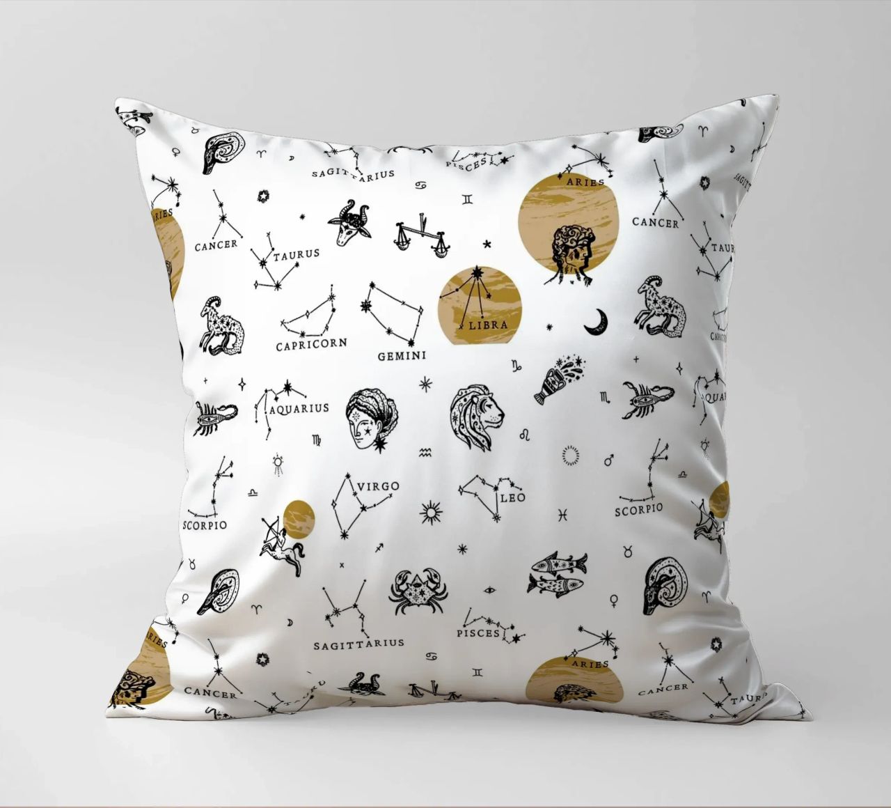 Zodiac Pattern No 02 cuscino da treechild