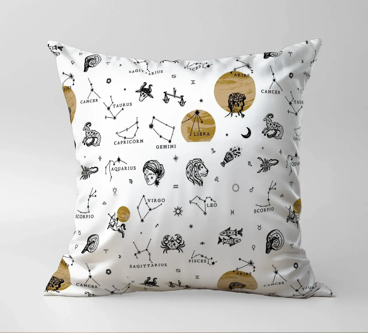 Zodiac Pattern No 02 cuscino da treechild