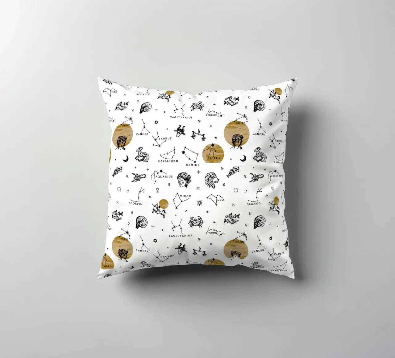 Zodiac Pattern No 02 cuscino da treechild