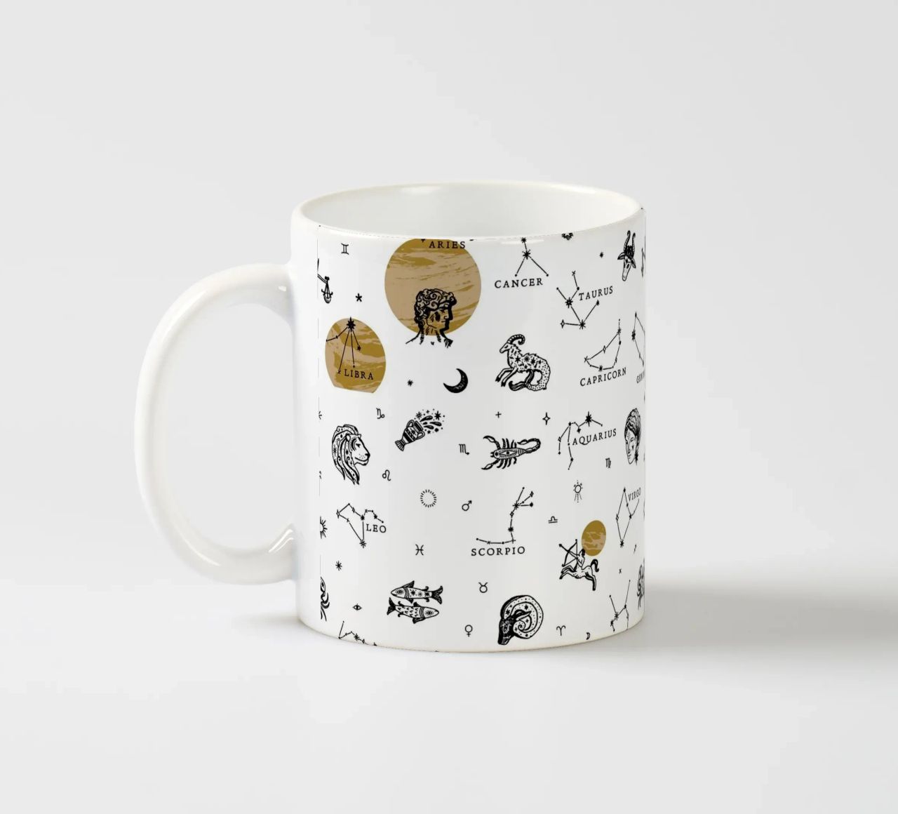 Zodiac Pattern No 02 tazza in ceramica da treechild