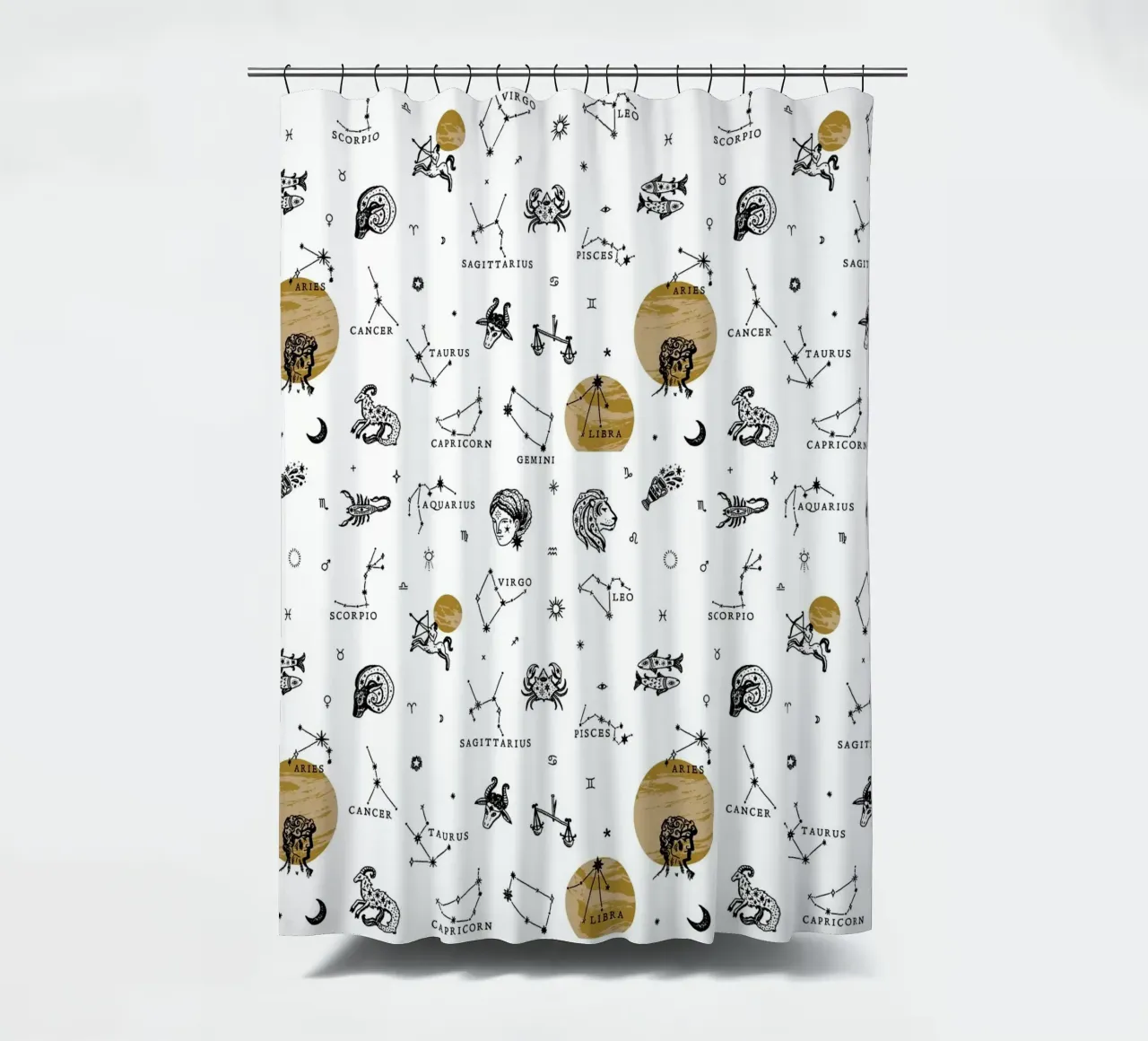 Zodiac Pattern No 02 tenda da doccia da treechild