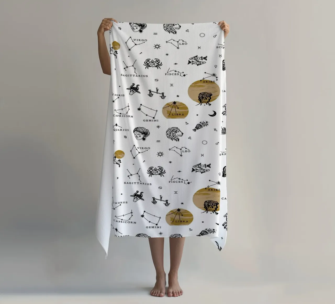 Zodiac Pattern No 02 telo mare da treechild