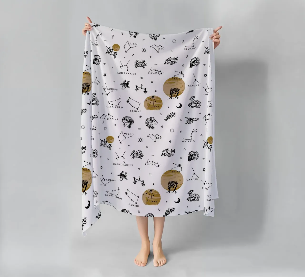 Zodiac Pattern No 02 telo mare da treechild