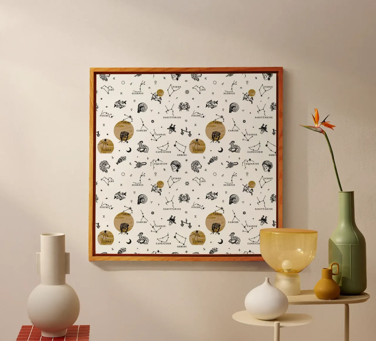 Zodiac Pattern No 02 plexiglass da treechild