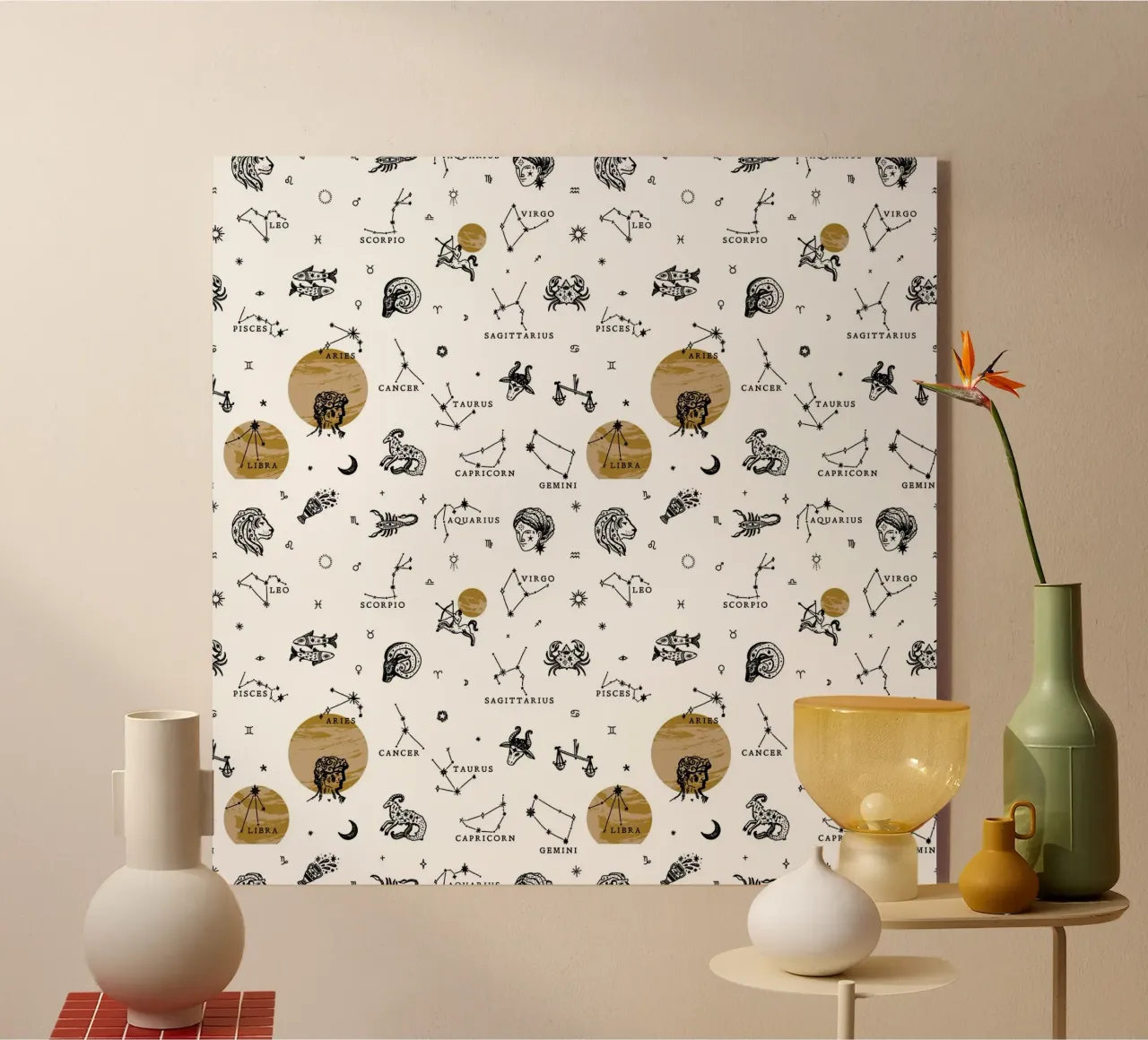 Zodiac Pattern No 02 plexiglass da treechild