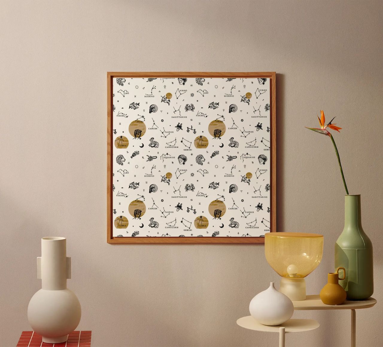 Zodiac Pattern No 02 alluminio dibond da treechild