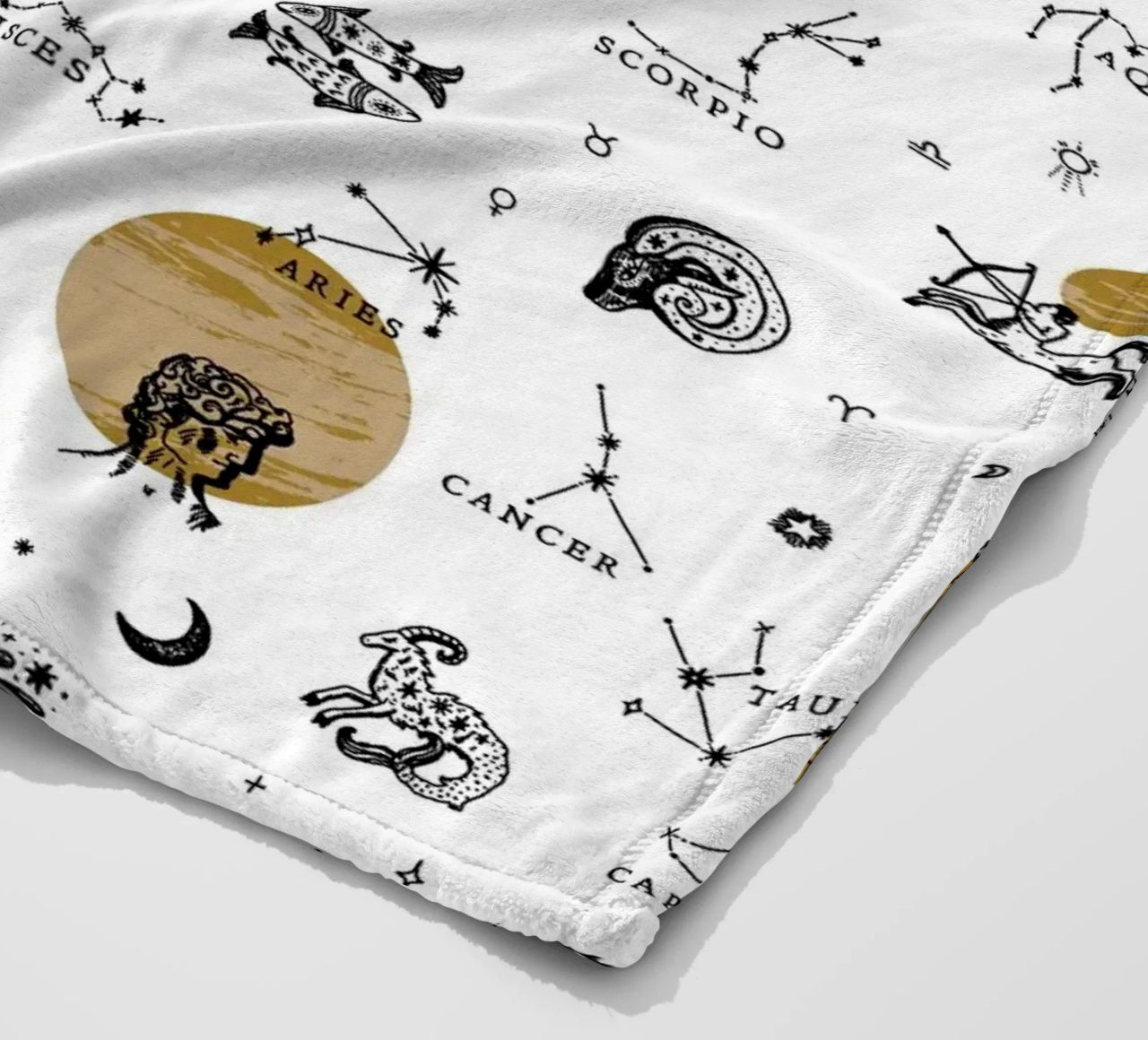 Zodiac Pattern No 02 coperta in pile da treechild