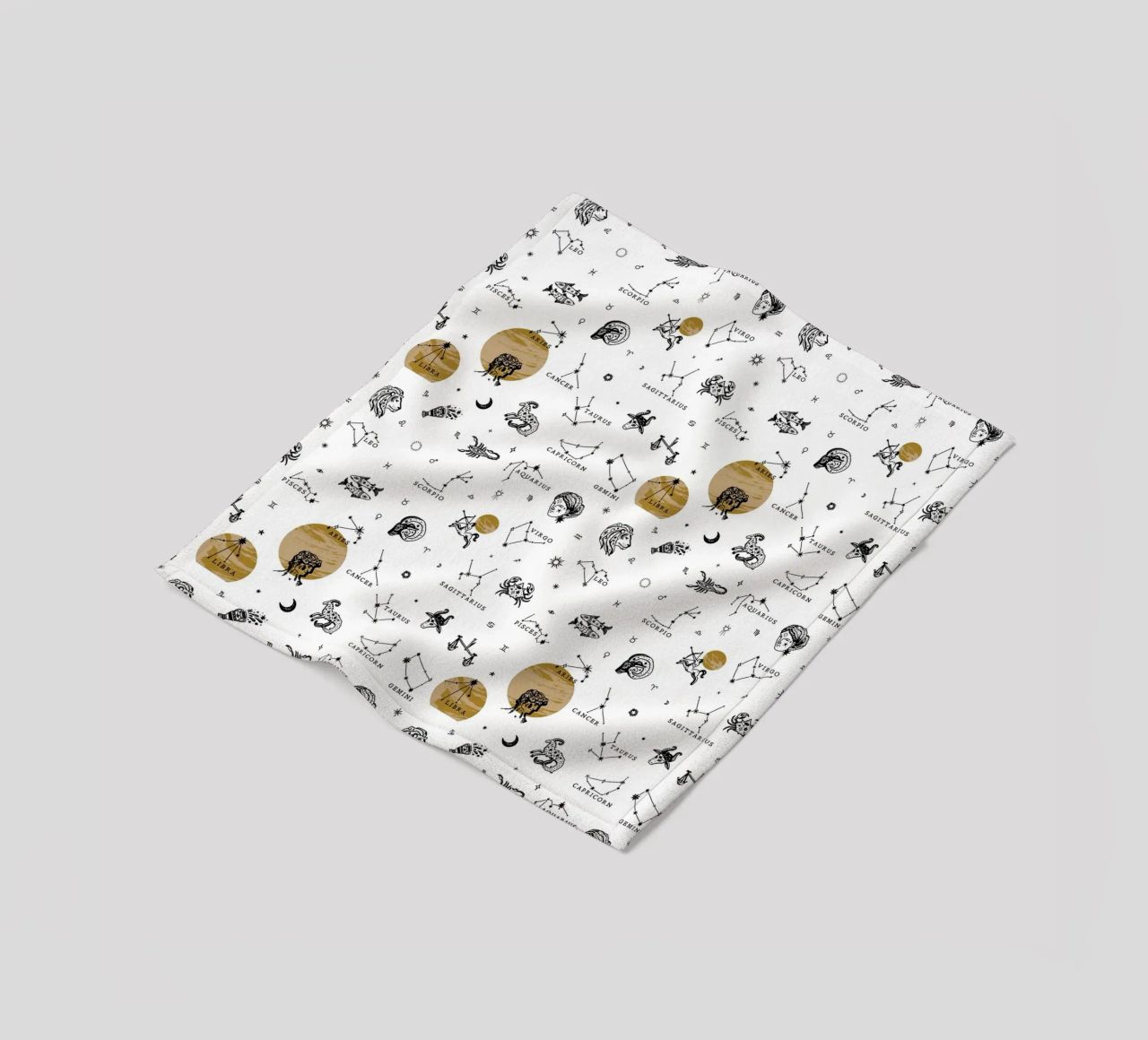 Zodiac Pattern No 02 coperta in pile da treechild