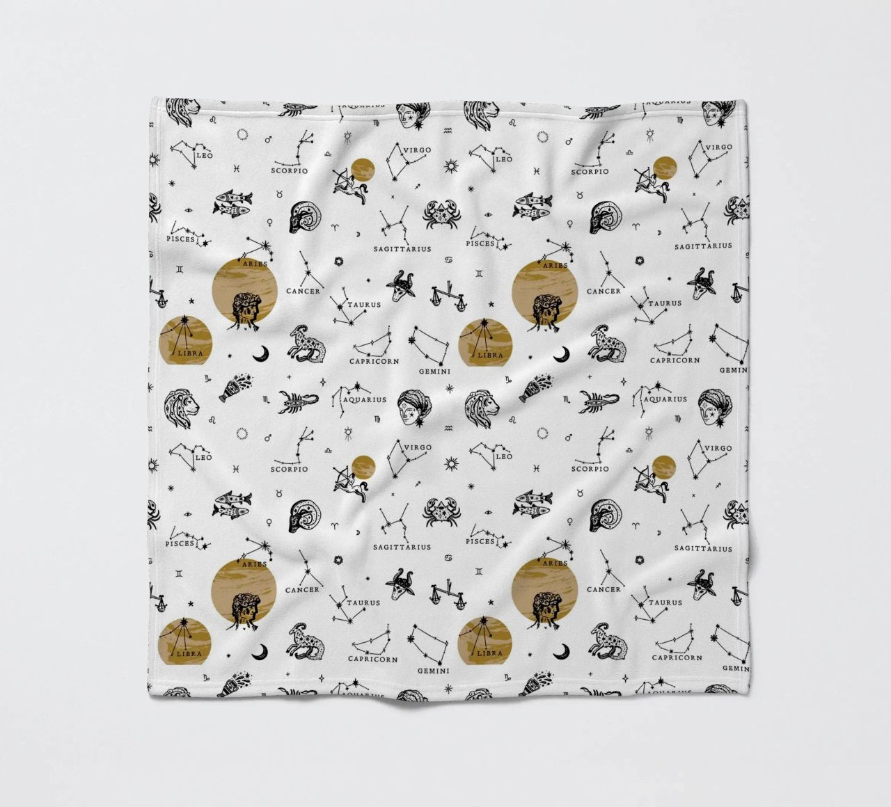 Zodiac Pattern No 02 coperta in pile da treechild