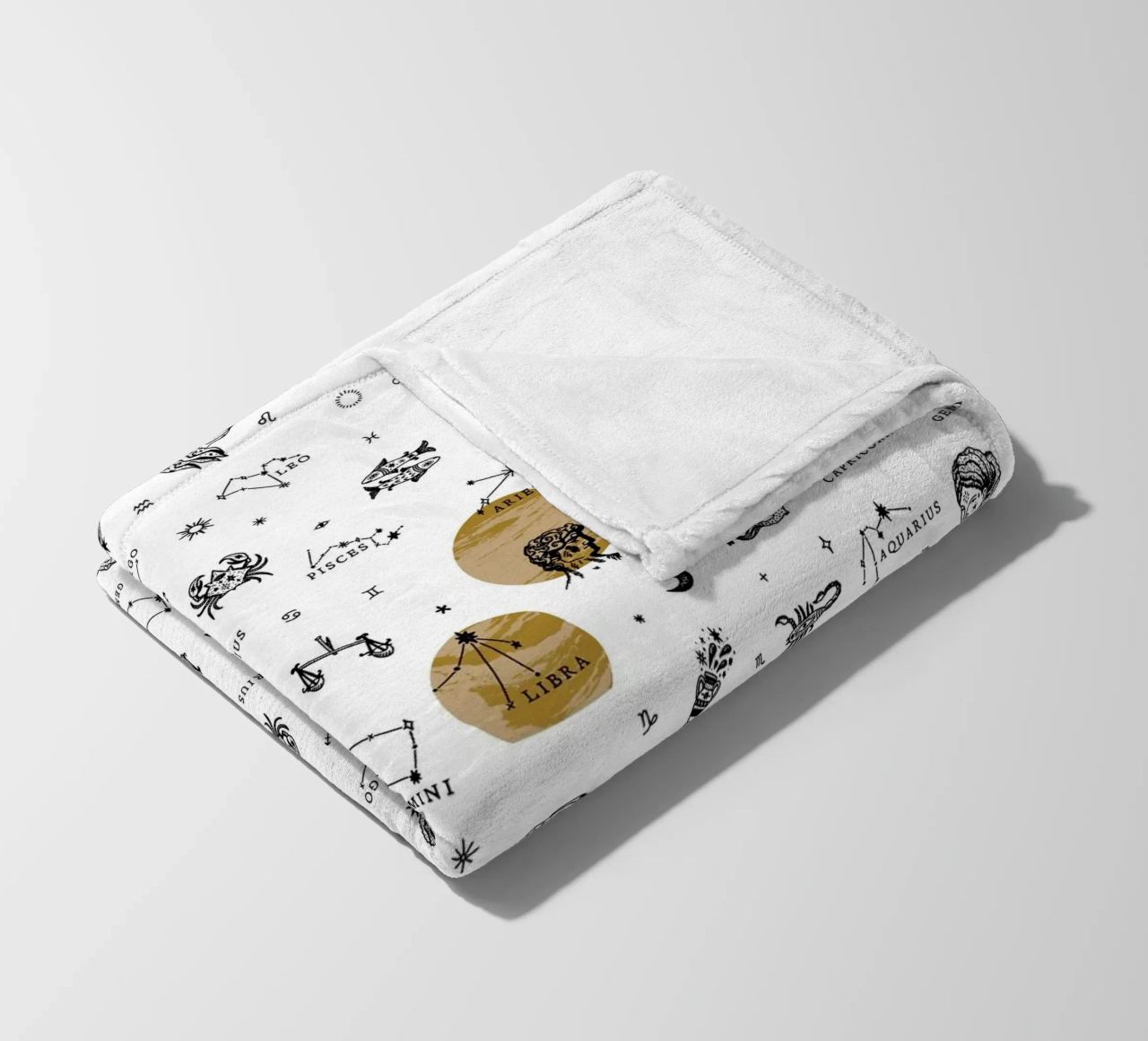 Zodiac Pattern No 02 coperta in pile da treechild