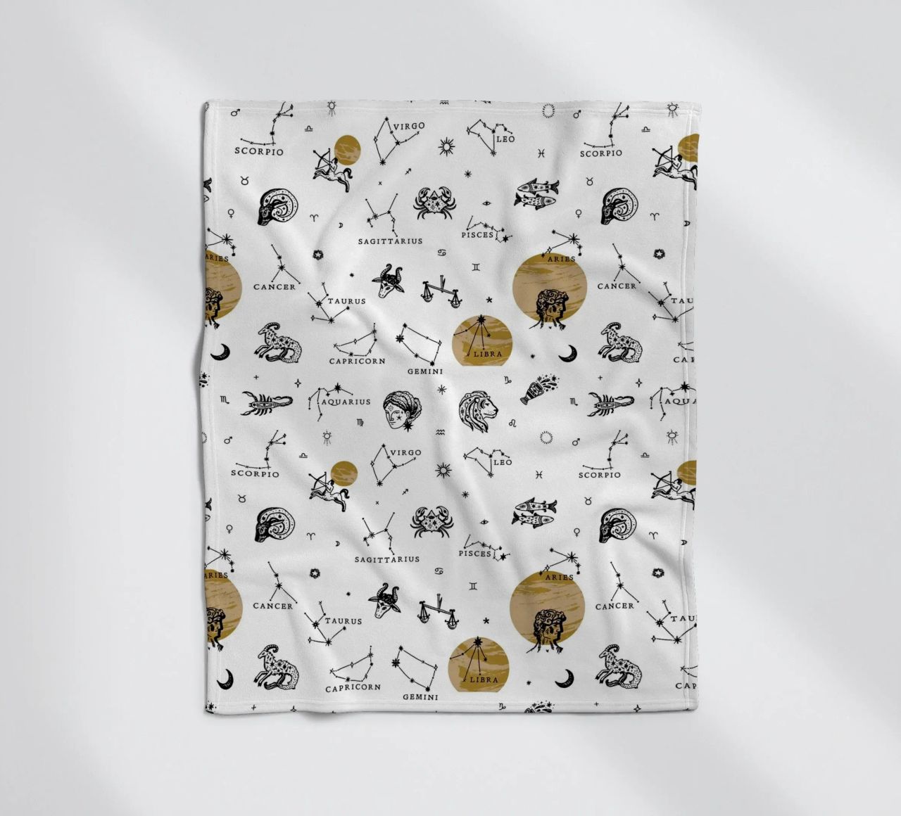 Zodiac Pattern No 02 coperta in pile da treechild