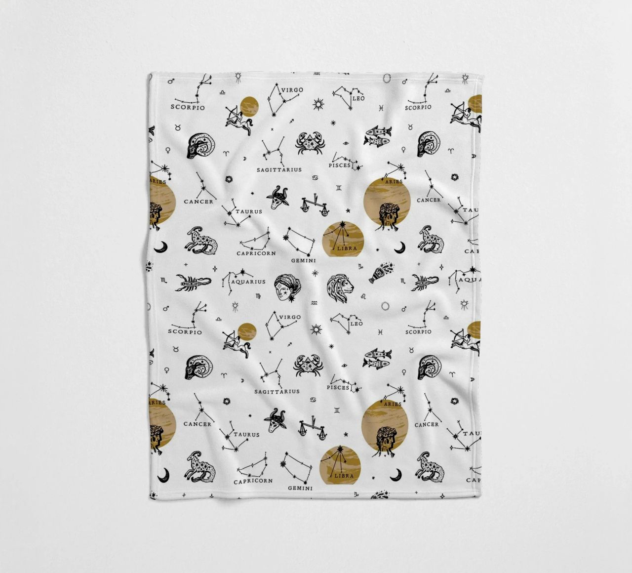 Zodiac Pattern No 02 coperta in pile da treechild