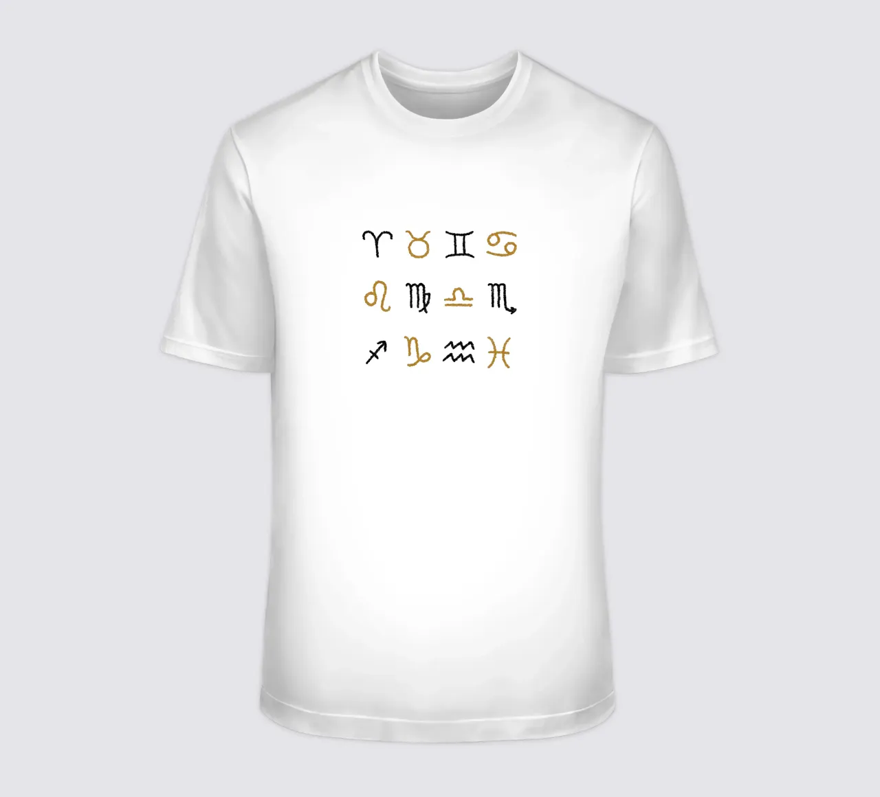 Zodiac Signs (Without Background) t-shirt da treechild