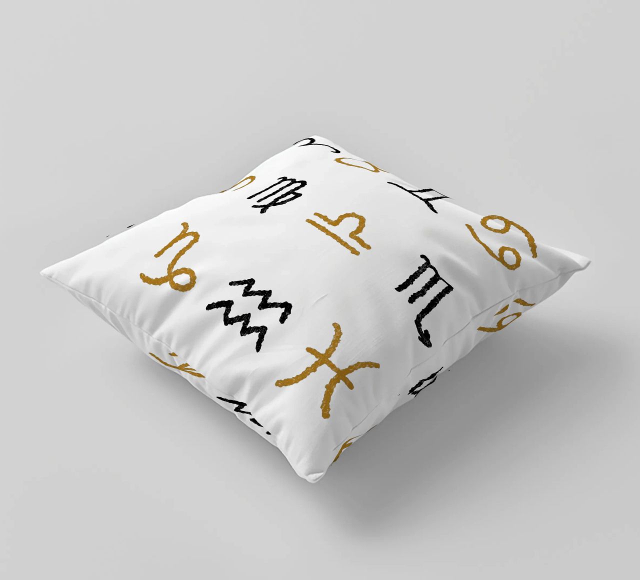 Zodiac Signs (Without Background) cuscino da treechild