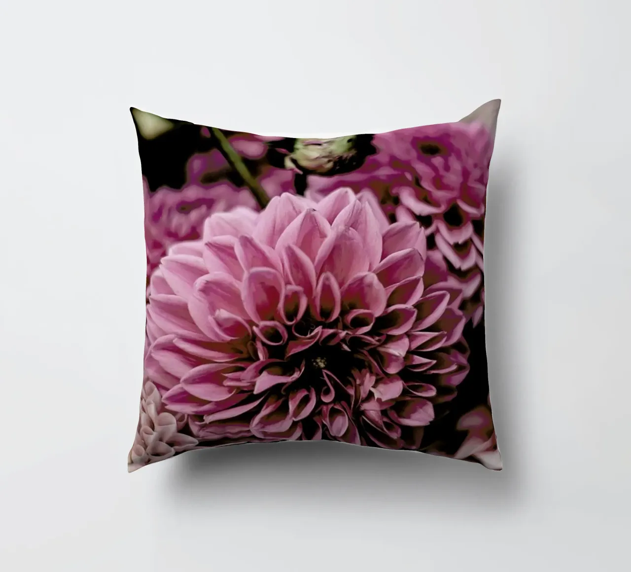 Pink Cushion decorative cushion by Shot By Clint