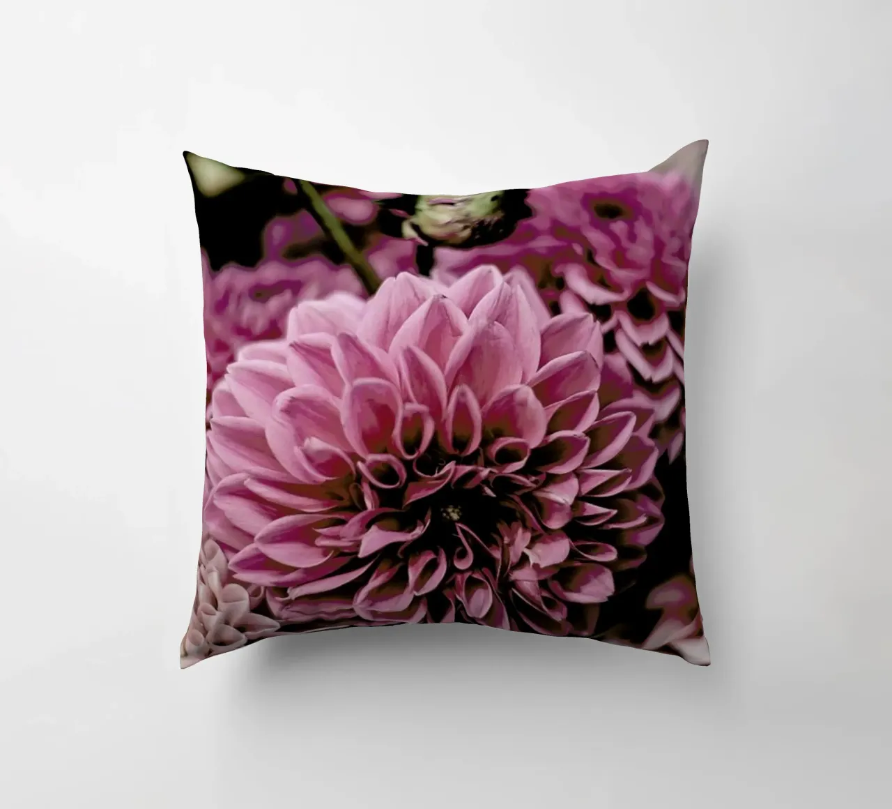 Pink Cushion decorative cushion by Shot By Clint