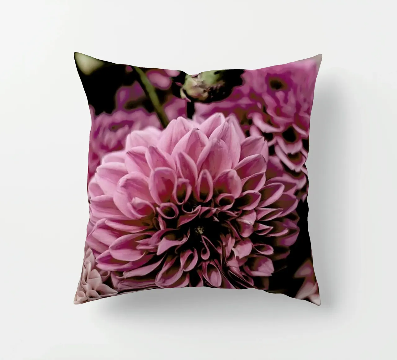 Pink Cushion decorative cushion by Shot By Clint