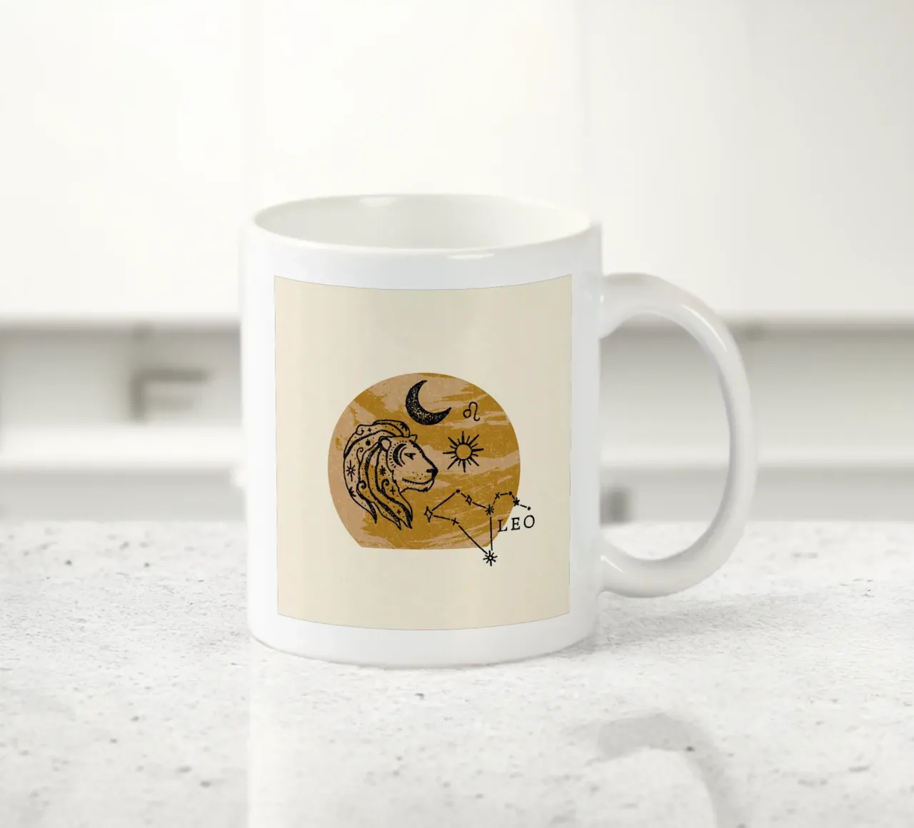 Leo Zodiac tazza in ceramica da treechild